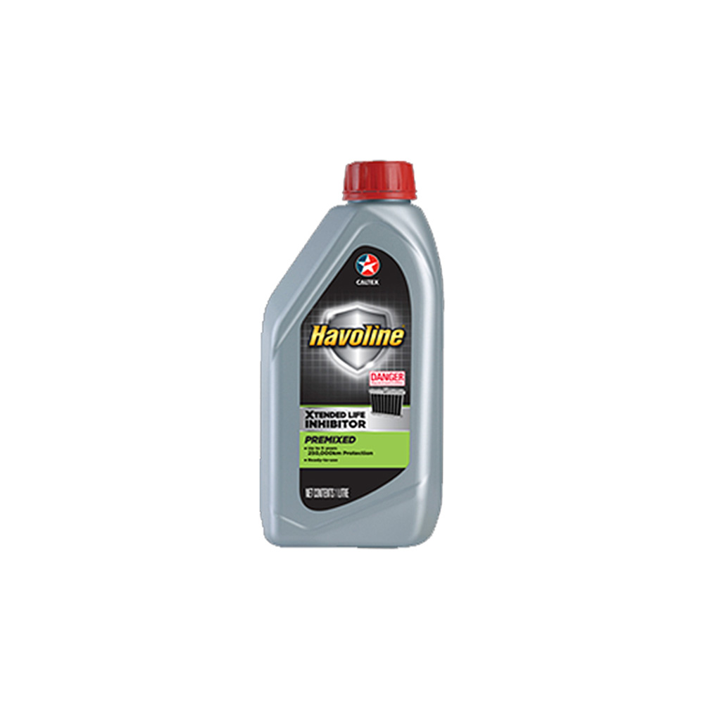CALTEX HAVOLINE XTENDED LIFE PREMIX GREEN COOLANT-1L