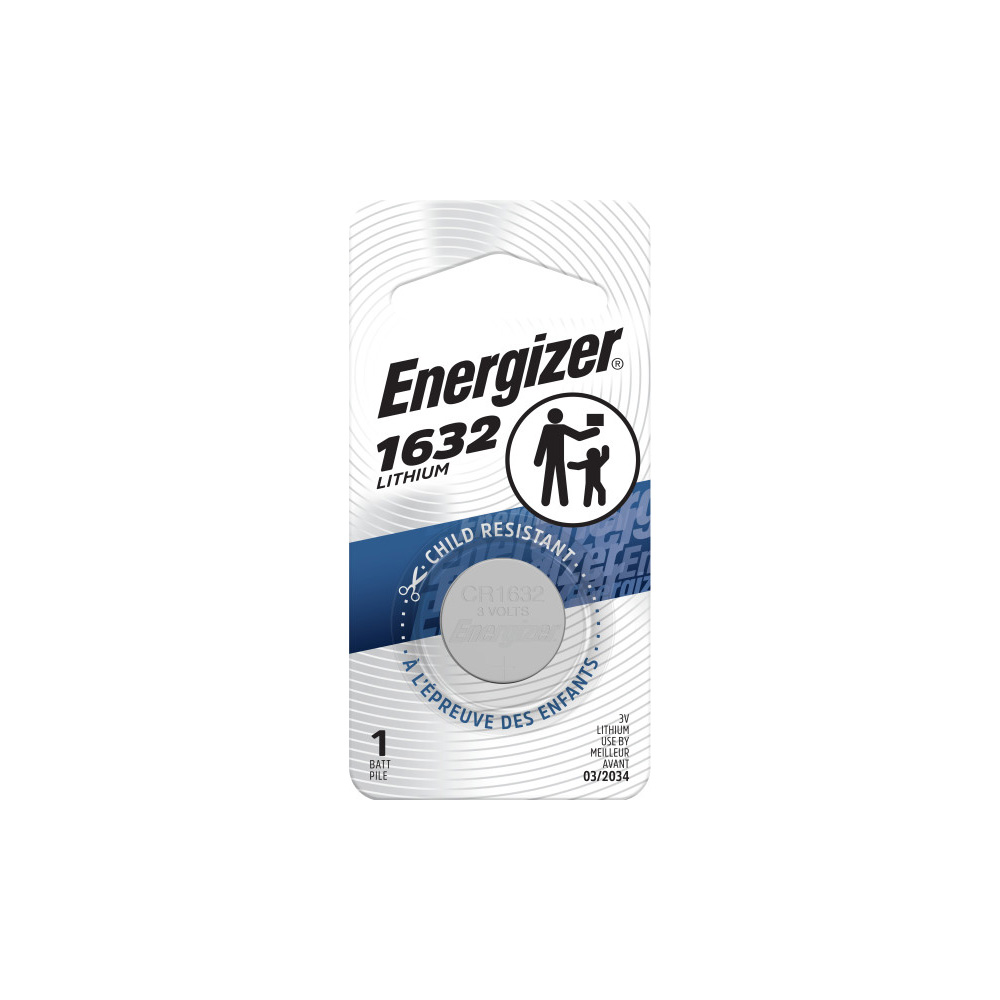 ENERGIZER® ELECTRONIC LITHIUM COIN BATTERY– CR1632