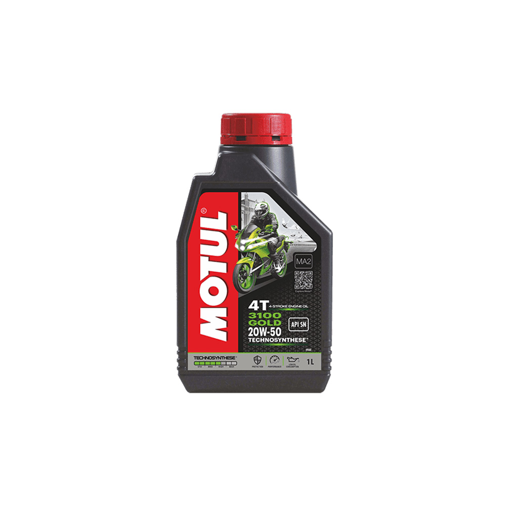 MOTUL 3100 4T GOLD BIKE ENGINE OIL 20W-50