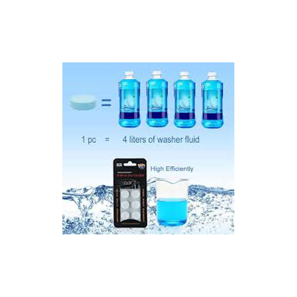 SGS high efficiency auto glass cleaner Tablet 6 pcs