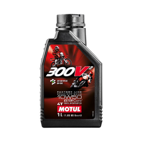 MOTUL 300V FULL SYNTHETIC RACING 4T MOTOR OIL 10W 50