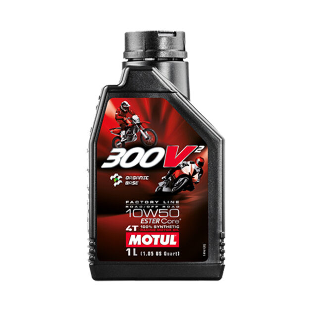 MOTUL 300V FULL SYNTHETIC RACING 4T MOTOR OIL 10W 50