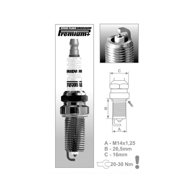 BRISK IRIDIUM PREMIUM P3 SPARK PLUG FK20HR11 - Image 2